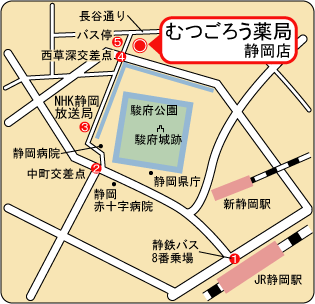 �ނ��낤��ǁ@�É��X�@�n�}