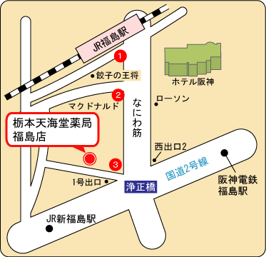 �Ȗ{�V�C����� �����X �n�}