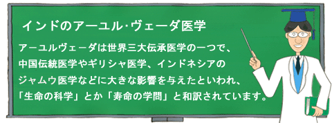 インドのアーユル・ヴェーダ医学