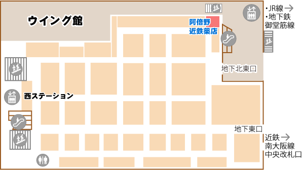 店内見取図
