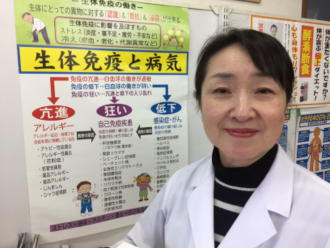 店主　宮手 和枝(登録販売者・看護師・捕食管理指導士)