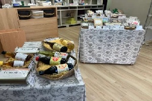 自然食品コーナーです