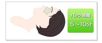 パック時間 5~10分