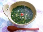 Recipe Image ほうれん草とクコの実のスープ