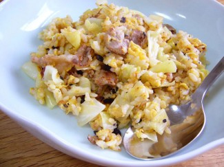 Recipe Image 胃腸にやさしい！淡豆豉とキャベツのチャーハン