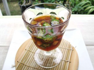 Recipe Image 夏野菜と魚介のお酢ゼリー