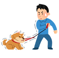 pet_sanpo_iyagaru_dog